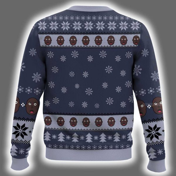 Captain Raymond Holt Hot Damn Brooklyn Nine nine Ugly Christmas Sweater 3