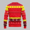 Cardinals HoHoHo Mickey Christmas Ugly Sweater1