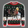 Cat Riding A Dinosaur Ugly Christmas Sweater 2