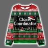 Chaos Coordinator Ugly Christmas Sweater