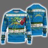 Chargers Grnch Hand Ugly Christmas Sweater
