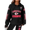 Chiefs Football Personalized Waffle Zip Hoodie 2