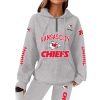 Chiefs Football Personalized Waffle Zip Hoodie 6