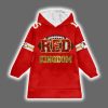 Chiefs Red Kingdom Mahomes 15 Unisex Blanket Hoodie 2
