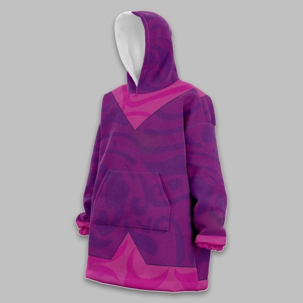 Chowder Purple Coat Snug Oversized Blanket Hoodie