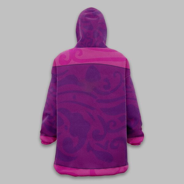 Chowder Purple Coat Snug Oversized Blanket Hoodie1