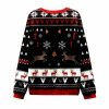 Christmas Cat With Reindeer Antlers Ugly Christmas Sweater 3 Christmas Cat With Reindeer Antlers Ugly Christmas Sweater1