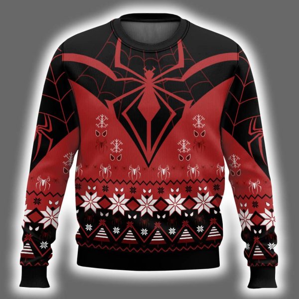 Christmas In Brooklyn Miles Morales Ugly Christmas Sweater 2