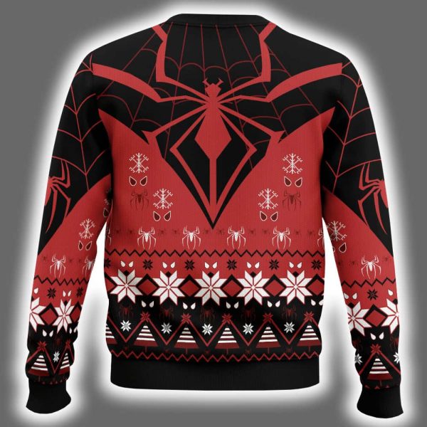 Christmas In Brooklyn Miles Morales Ugly Christmas Sweater 3