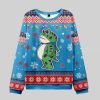 Christmas Portland Frog Ugly Christmas Sweater