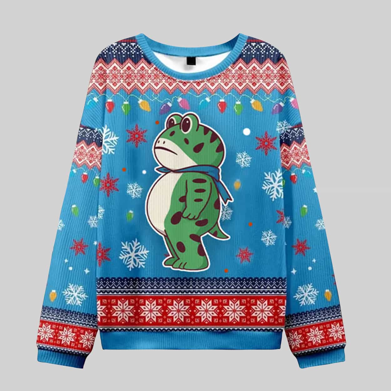 Christmas Portland Frog Ugly Christmas Sweater Christmas Portland Frog Ugly Christmas Sweater