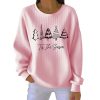 Christmas Tis The Season Pit Striped Sweatshirt