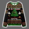 Christmas Tree Me No Problemo Ugly Christmas Sweater 2