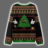 Christmas Tree Me No Problemo Ugly Christmas Sweater 3
