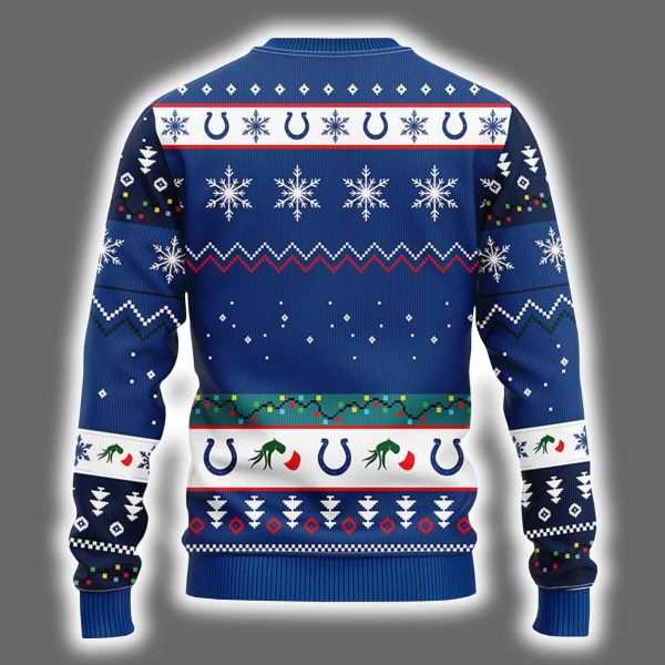 Colts Grnch Hand Ugly Christmas Sweater 3