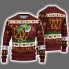 Commanders Grnch Hand Ugly Christmas Sweater