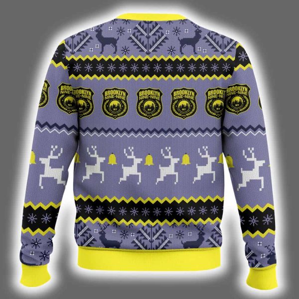 Cool Cool Cool Jake Peralta Brooklyn Nine nine Ugly Christmas Sweater 3