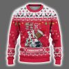Cornhuskers Football HO HO HO Ugly Christmas Sweater 2