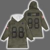Cowboys Ceedee Lamb 88 Salute to Service Blanket Hoodie
