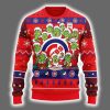 Cubs 12 Grnch Xmas Day Ugly Christmas Sweater 2
