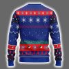 Cubs Grnch Hand Ugly Christmas Sweater 3