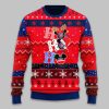 Cubs HoHoHo Mickey Christmas Ugly Sweater