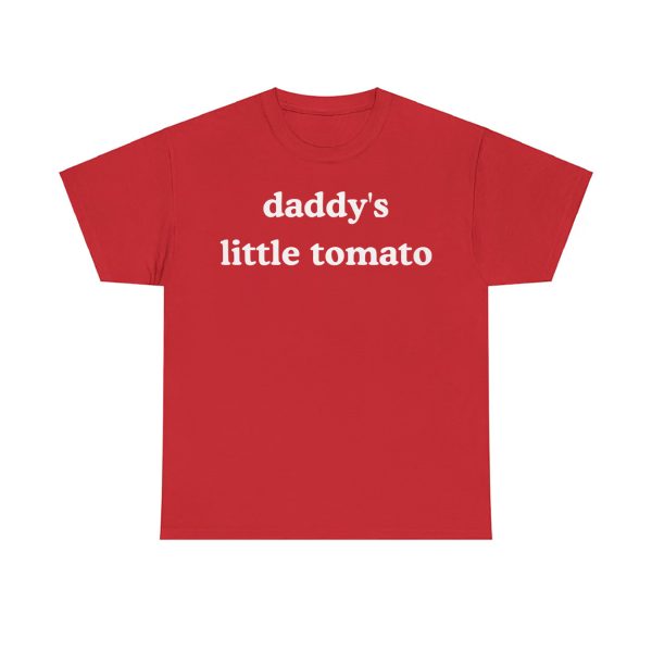 Daddy's Little Tomato Shirt