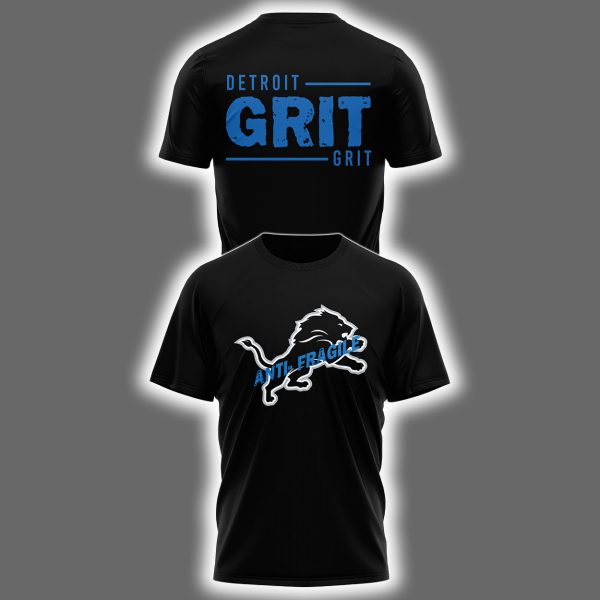 Dan Campbell Lions Anti-Fragile 2025 Two-Sided Shirt