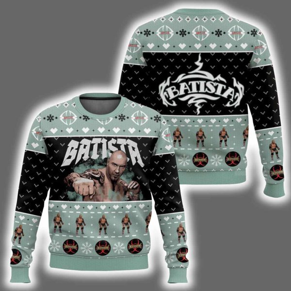 Dave Bautista Ugly Christmas Sweater