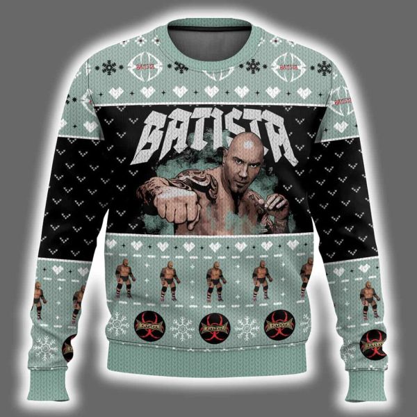Dave Bautista Ugly Christmas Sweater 2
