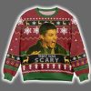 Dean Winchester That Was Scary Ugly Christmas Sweater