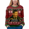 Dean Winchester That Was Scary Ugly Christmas Sweater 3