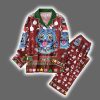 Derpy Tiger Kpop Christmas Satin Pajamas Set