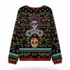 Dia De Los Muertos Ugly Christmas Sweater1