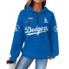 Dodgers 2025 NLCS Waffle Zip Hoodie