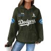 Dodgers 2025 NLCS Waffle Zip Hoodie 10