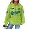 Dodgers 2025 NLCS Waffle Zip Hoodie 7