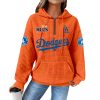 Dodgers 2025 NLCS Waffle Zip Hoodie 9