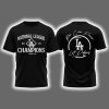 Dodgers 2025 National League Champions Blue Crew Forever Two Sided Shirt
