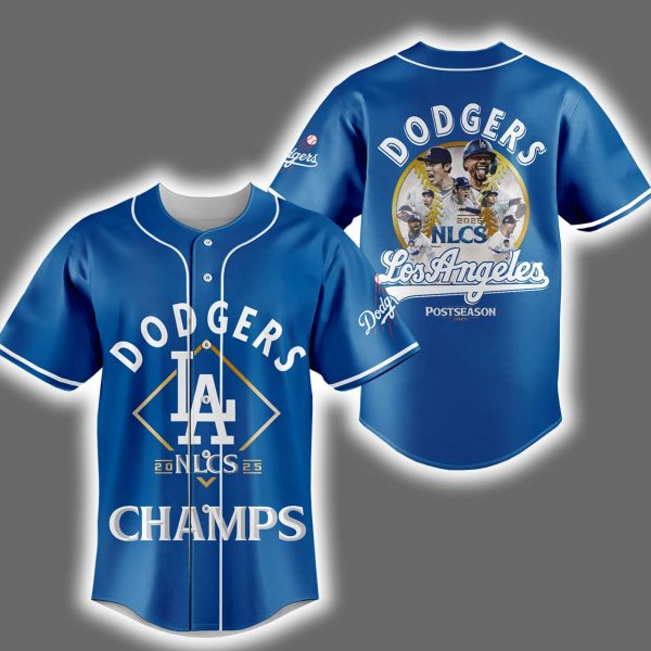 Dodgers 2025 National League Champs Jersey