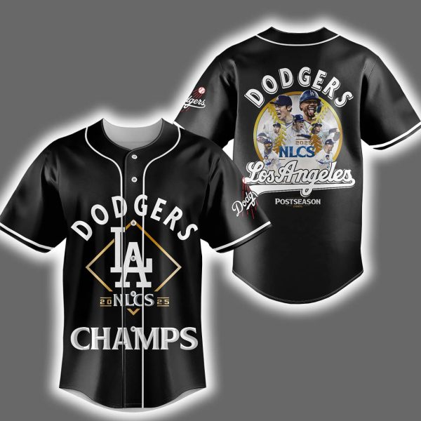 Dodgers 2025 National League Champs Jersey