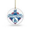 Dodgers 2025 World Series Champions Christmas Ornament