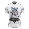 Dodgers 2025 World Series Champions Signature Polo Shirt 2