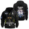 Dodgers 9X World Series Champions 2025 Hoodie Half Zipper 2