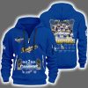 Dodgers Back 2 Back World Series Champions 2024-2025 Hoodie Half Zipper