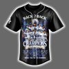 Dodgers Back 2 Back World Series Champions 2024 2025 Jersey 3