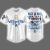 Dodgers Back To Back 2024 2025 World Series Champions Signature Jersey 2