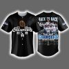 Dodgers Back To Back 2024 2025 World Series Champions Signature Jersey 3