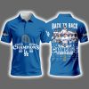 Dodgers Back To Back 2024-2025 World Series Champions Signature Polo Shirt