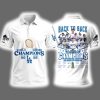 Dodgers Back To Back 2024 2025 World Series Champions Signature Polo Shirt 2